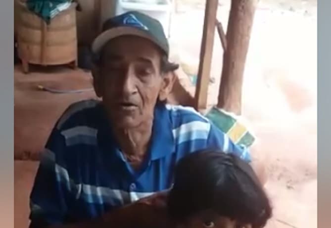 Humilde agricultor clama por ayuda para el sustento de sus hijos