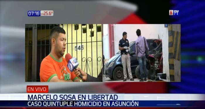 Procesado por masacre afirma que Bruno Marabel confesó crímenes