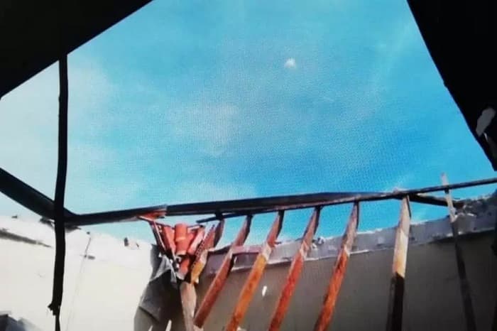 Cae techo de sala de partos en centro asistencial de Remansito