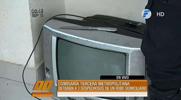 Un adolescente y un niño caen por robo agravado