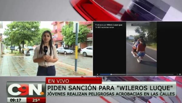 Edil denuncia página que promociona carreras clandestinas