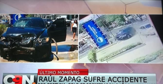 Presidente de Cerro sufre accidente en Asunción