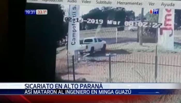 Video muestra ataque que acabó con vida de agrónomo