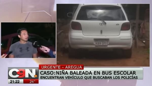 Hallan vehículo buscado por la policía en operativo irregular