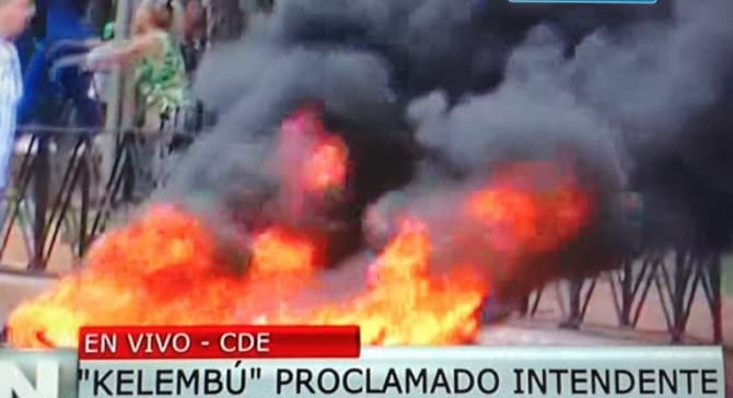 Protestan contra juramento de “Kelembú”