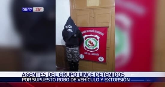 Detienen a dos agentes Lince por robo y extorsión