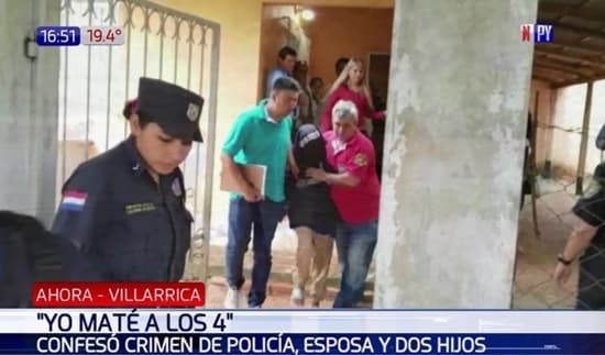 Adolescente confiesa que asesinó a toda una familia en Villarrica