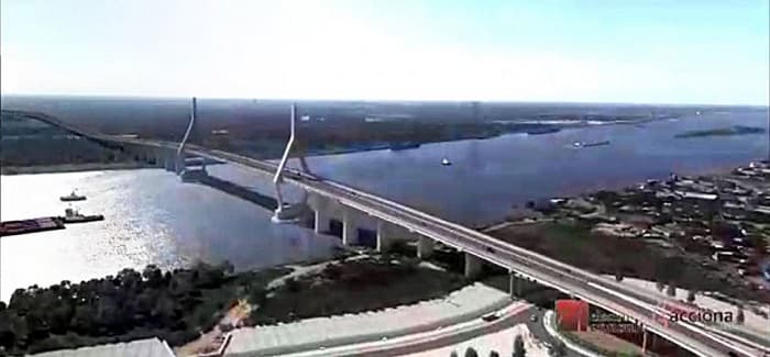 Inversión en puente Asunción-Chaco'i llega a USD 250 millones