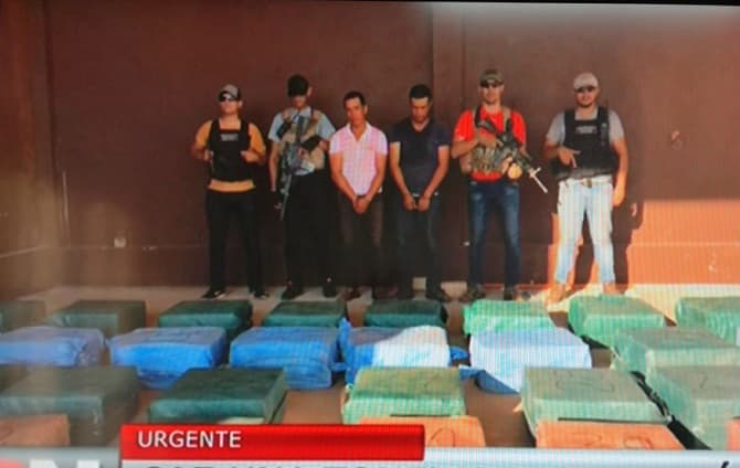 Senad incauta una tonelada de cocaína