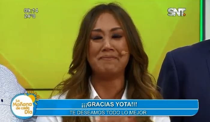 Así fue la emotiva despedida de Yolanda Park