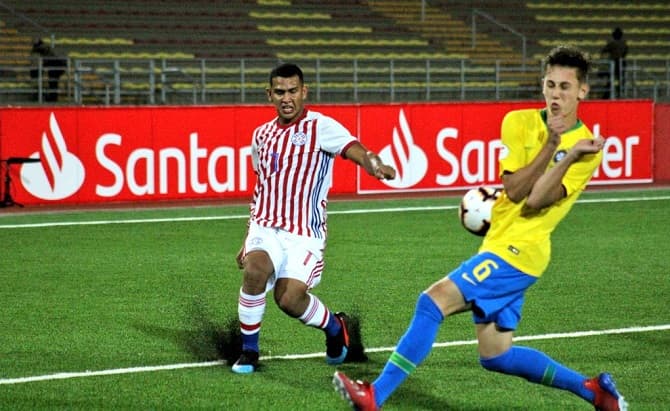 Selección sub 17 pierde en debut ante  Brasil