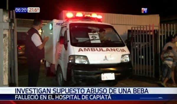 Investigan muerte de beba con rastros de abuso