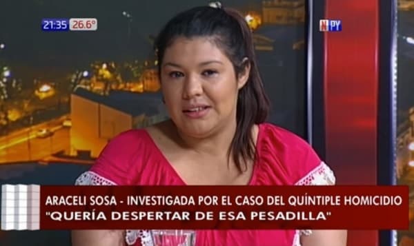 Procesada por masacre en el microcentro pensó en suicidarse en el Buen Pastor