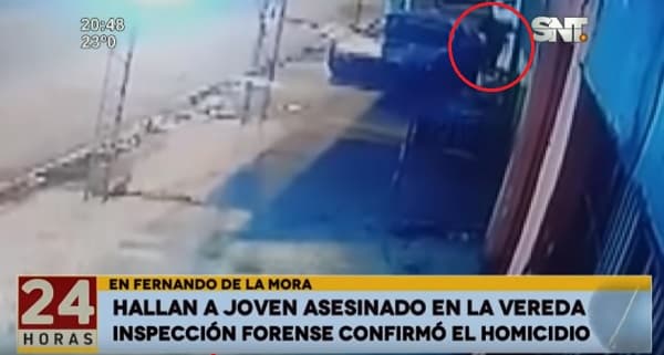 Asesinato de joven es captado por cámaras que la propia víctima instaló