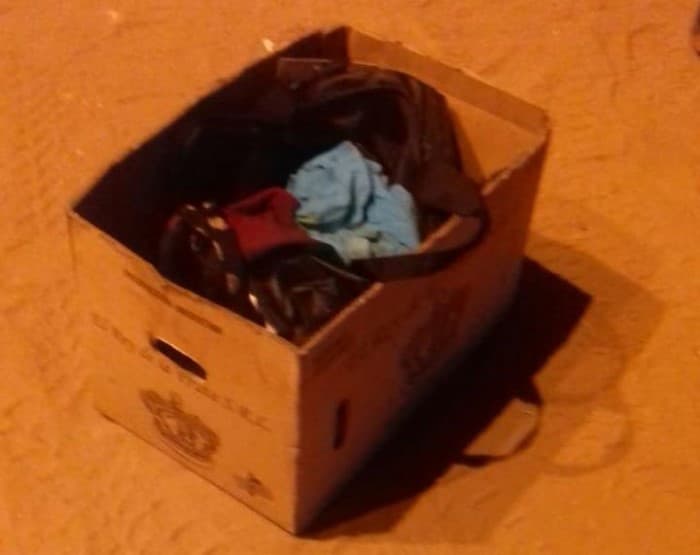 Abandonan restos de recién nacido en caja de cartón en Cateura