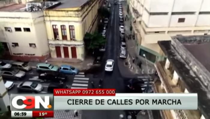 PMT anuncia cierre de calles en el microcentro por marcha