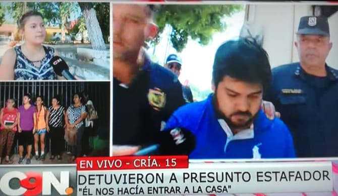 Detienen a hombre denunciado por estafa masiva con alquiler