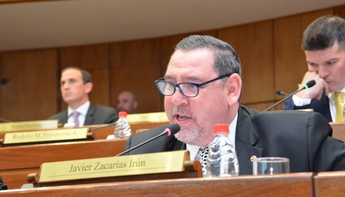 Desafuero de Zacarías Irún será tratado el jueves