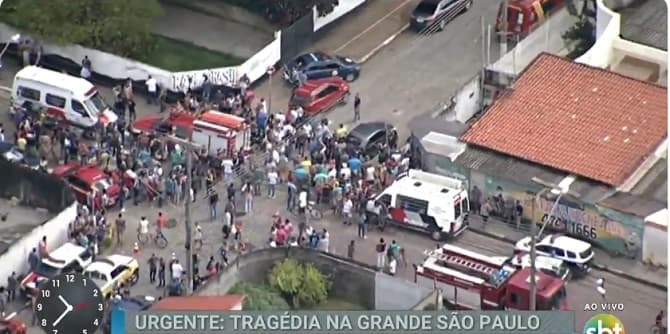 Balacera en escuela de Brasil deja varios muertos y heridos