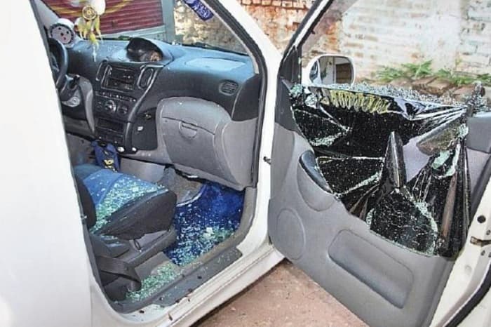 Mujer sufre corte en el rostro durante ataque de motociclistas