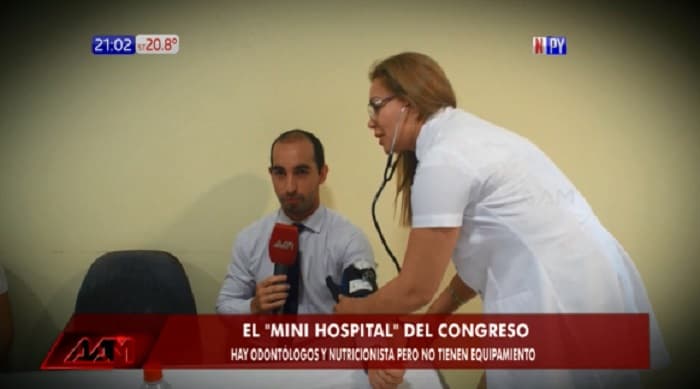 Además de pagar seguro VIP, Congreso gasta G. 2.000 millones en "mini hospital"