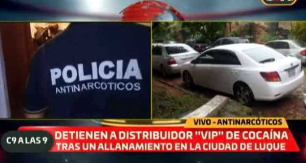 Bernardino Caballero cae por “distribución VIP” de droga