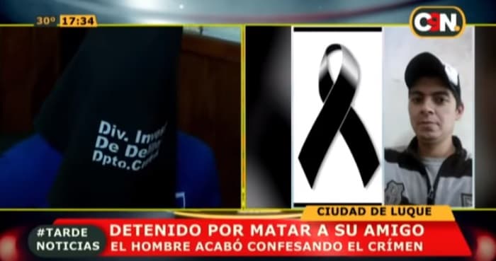 Confiesa haber asesinado a su amigo luego de ronda de tragos