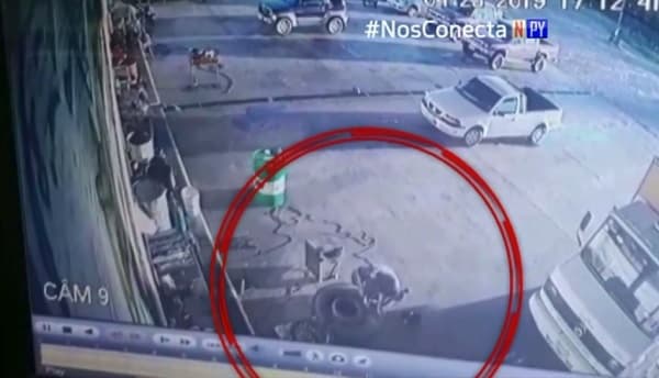 Video retrata accidente fatal en gomería