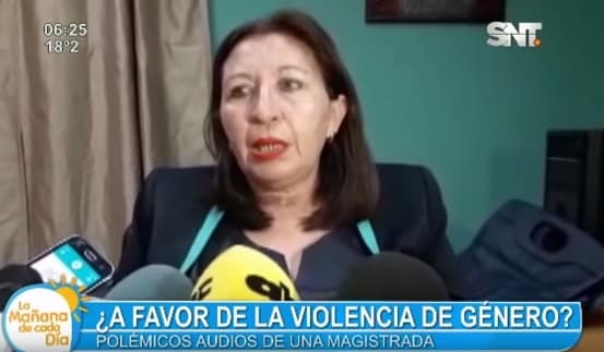 Audio filtrado: Jueza dice que el marido está habilitado para "corregir" a esposa