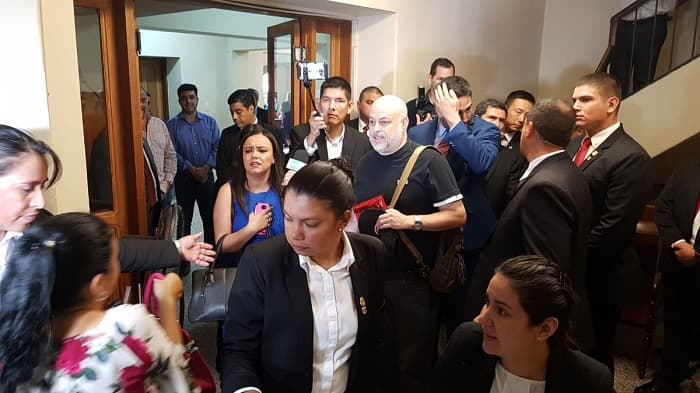 Payo Cubas llega al Palacio para reunirse con Abdo Benítez