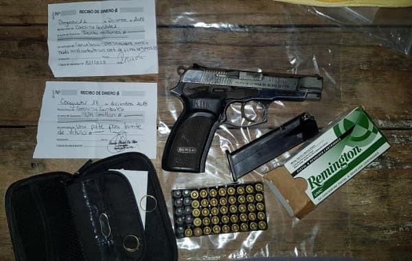 Hallan arma en bolso de esposa de alemán asesinado