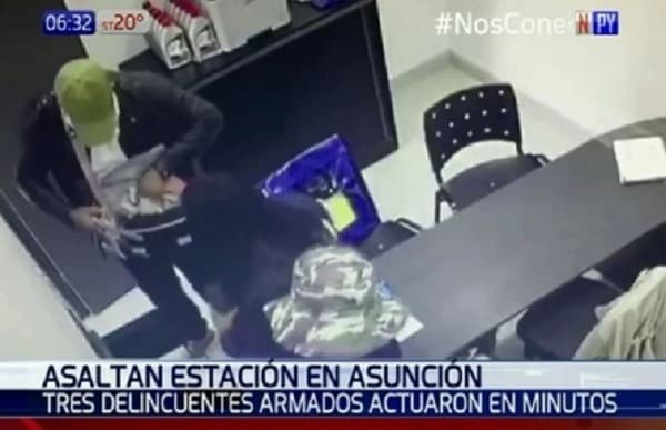 Asaltantes se llevan G. 30 millones de surtidor