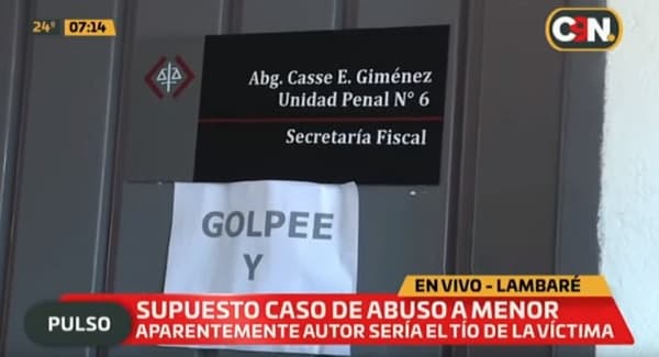 Denuncian a tío de una niña por abuso sexual