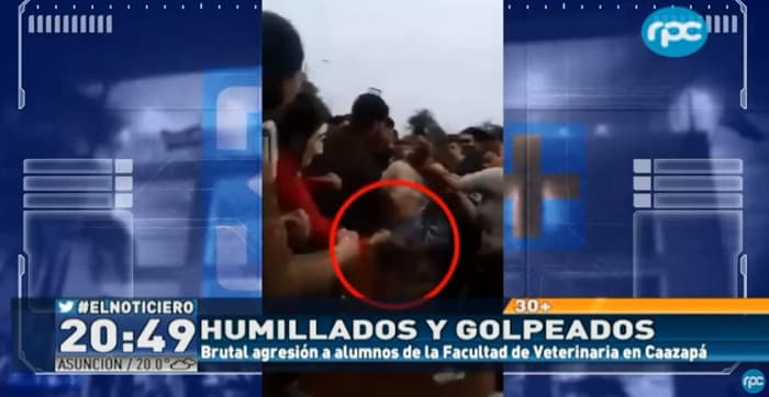 Otro año más en que jóvenes son golpeados en bautismos de la UNA