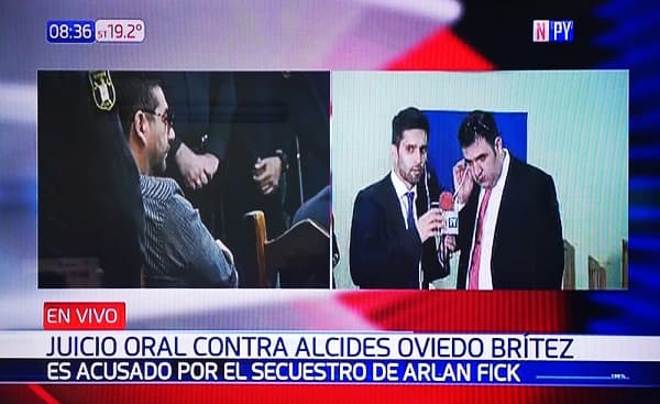 Líder del EPP se somete a juicio en la Agrupación Especializada