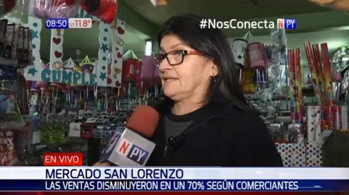 Comerciantes afirman que ventas disminuyeron hasta 70%