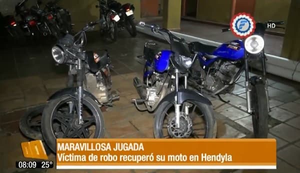 Acordó comprar en Facebook la moto que le robaron