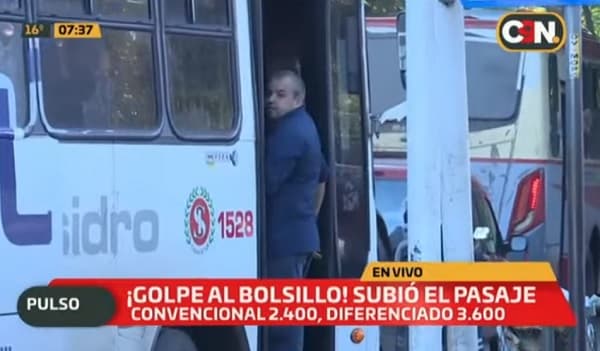 Pasaje sube en medio de quejas por el mal servicio