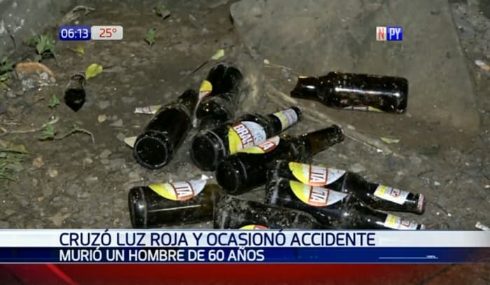Un muerto y heridos en accidente sobre Rodríguez de Francia