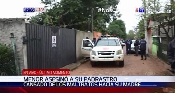 Adolescente mata a su padrastro en J. Augusto Saldívar