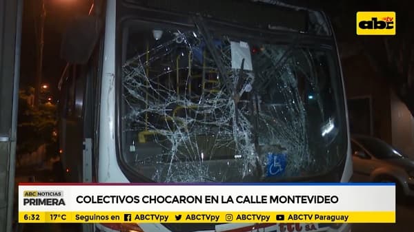 Choque de buses en el microcentro deja heridos