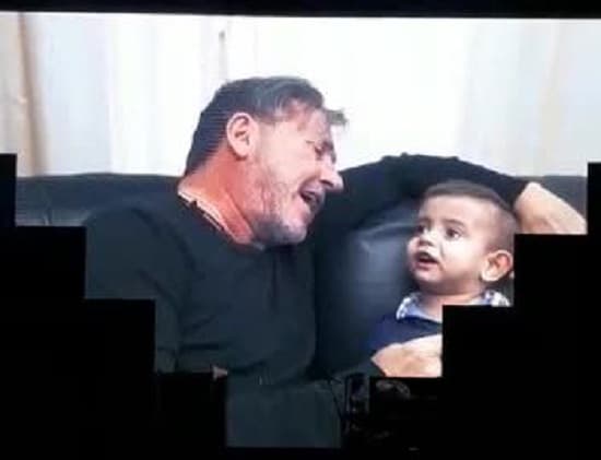 Montaner visitó a Brunito y juntos hicieron un dueto