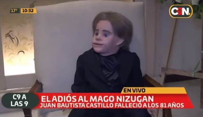 Cachito da el último adiós a su gran amigo Nizugan