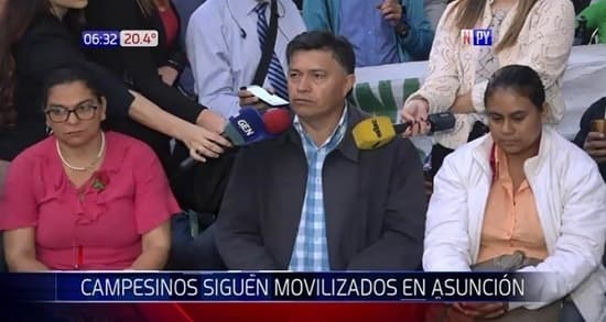 Campesinos se reunirán con titular del Congreso