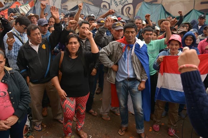 Líder de campesinos advierte un “Gobierno debilitado”