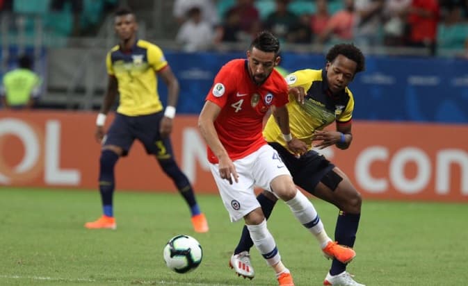 Chile triunfa ante Ecuador y está en cuartos