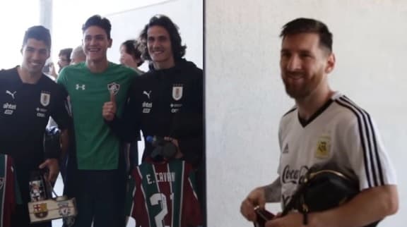 Argentina y Uruguay recibieron regalos y la reacción da de qué hablar