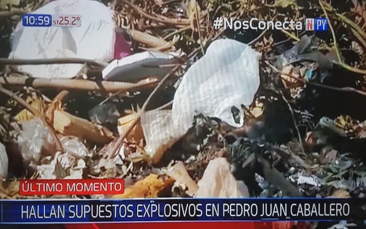 Pedro Juan: Hallan paquete y analizan si son explosivos