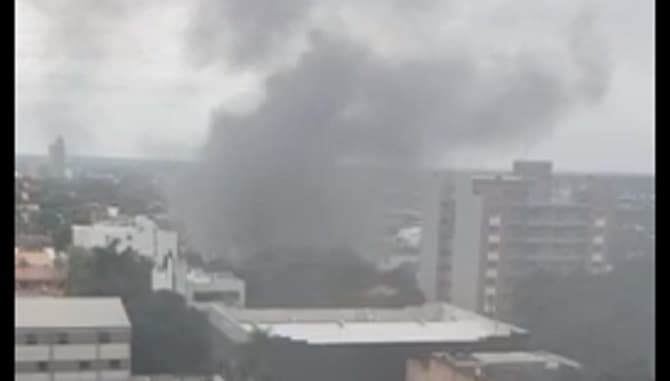Incendio de gran magnitud se registra en comercio de Asunción
