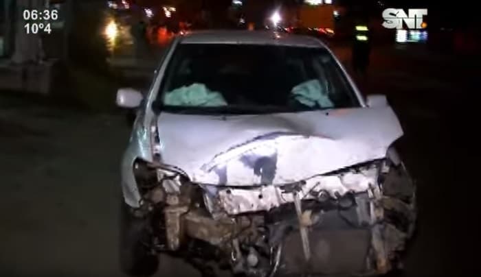 Militar ebrio causa accidente y deja dos heridos